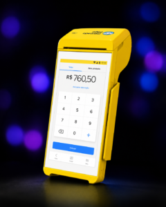 Maquininha Mercado Pago Point, ideal pra quem vende online" ← adiciona "maquininha