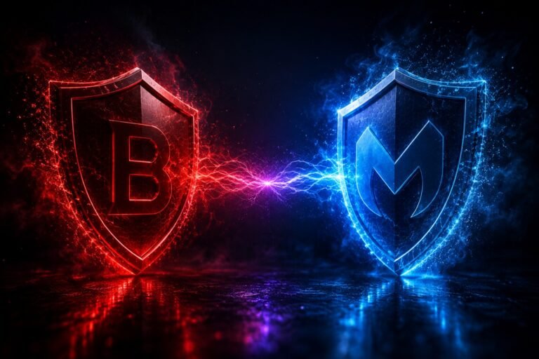 Bitdefender e Malwarebytes juntos: dois escudos de proteção digital lado a lado